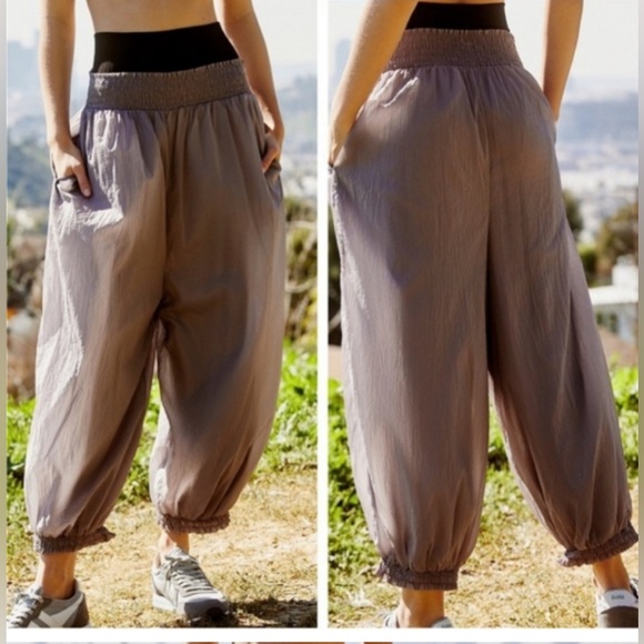 Free People Pants - Free people movement worn once for a few hours also in the gold